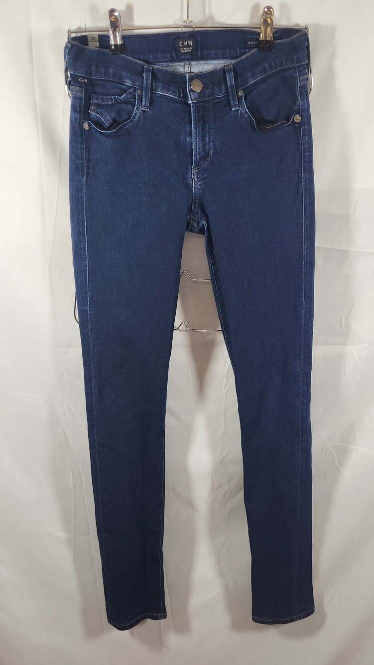 Citizens of Humanity Avedon Low Rise Skinny Jeans in Dark Indigo 26
